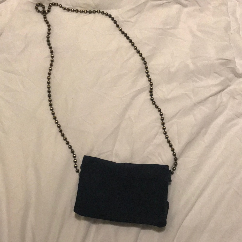 Dark blue Free People Small shoulder bag